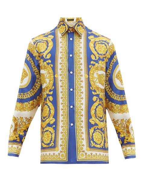 versace button up dress|long sleeve versace shirt.